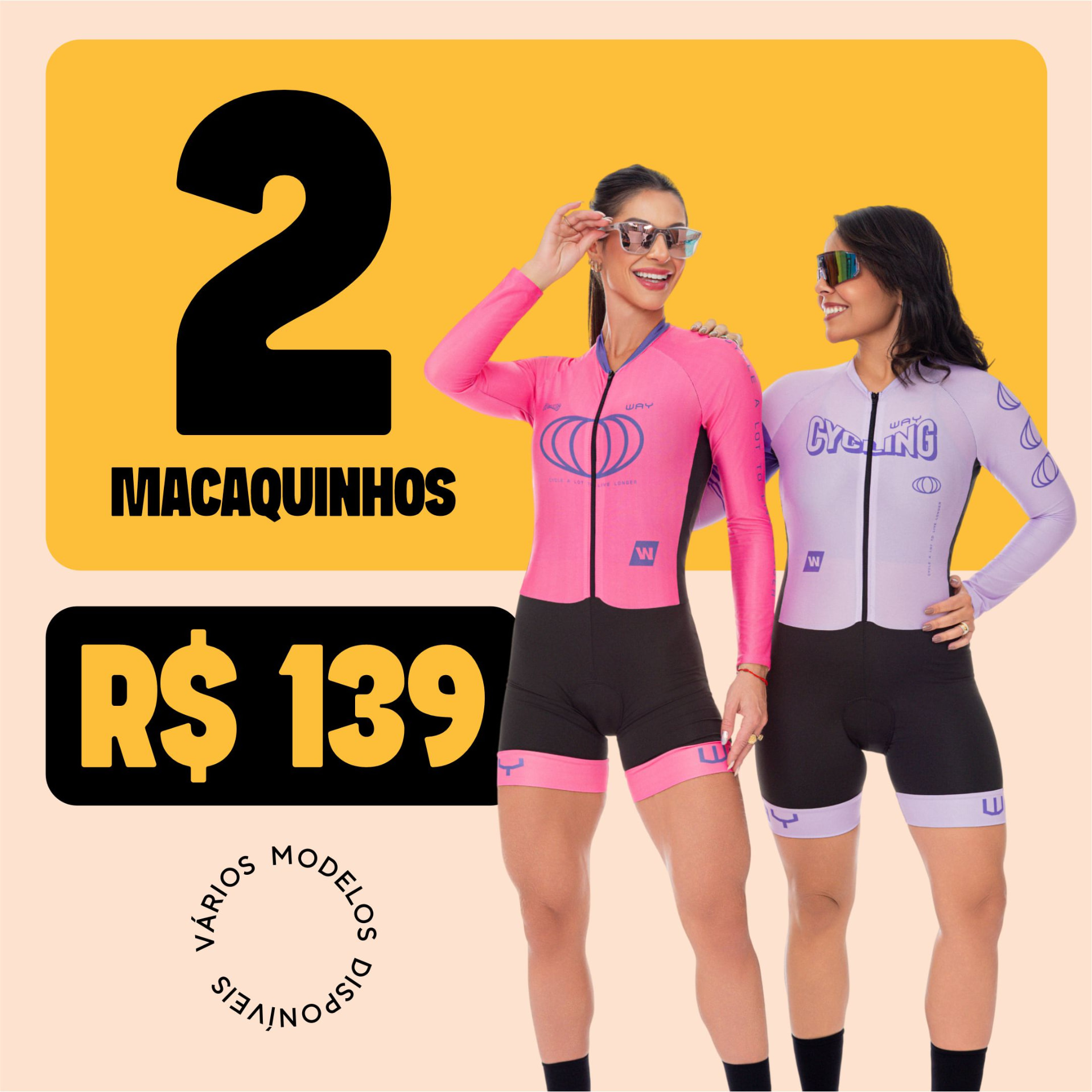 2 macaquinhos por R$139